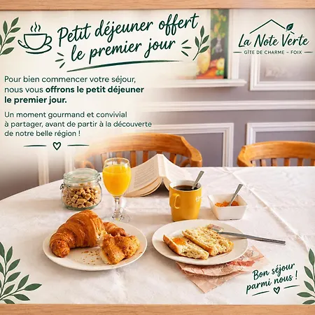 La Note Verte - Parking Gratuit Devant L'entree